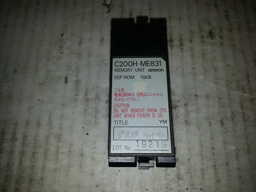 Omron c200h me831 eep rom - omron, c200h-me831