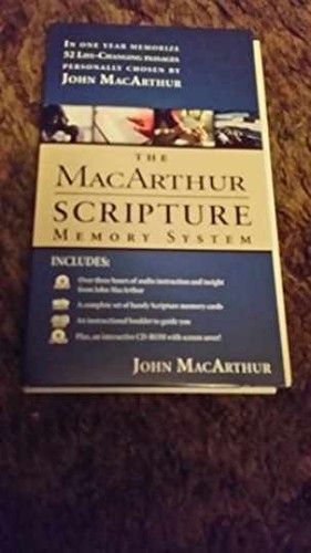 The macarthur scripture - scripture, memory