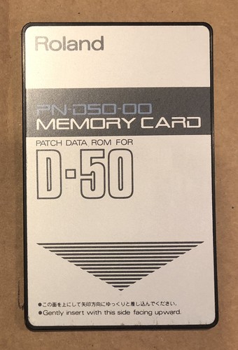 Roland d50 memory card - roland,